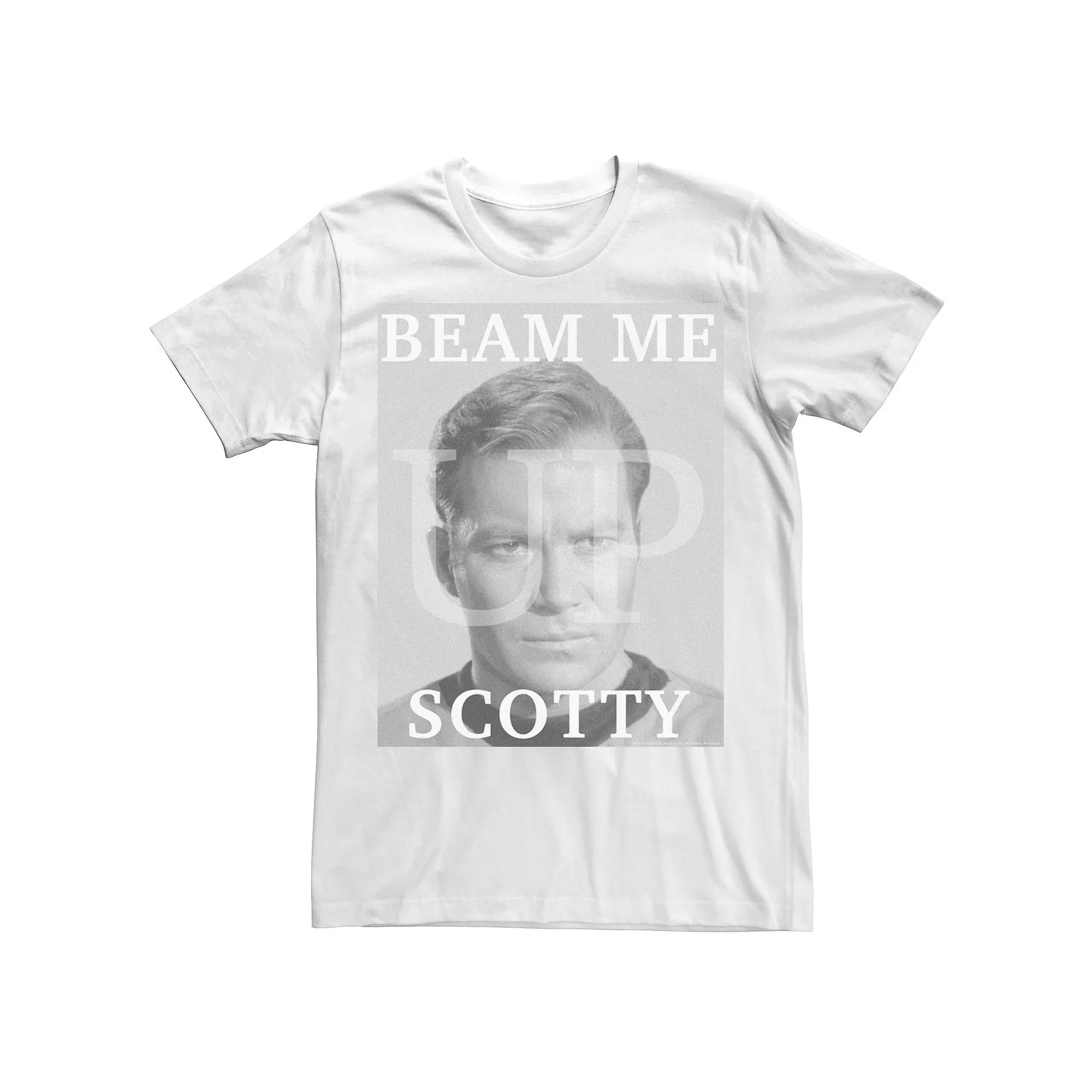 Mens Star Trek Original Series Beam Me Up Tee Product Image
