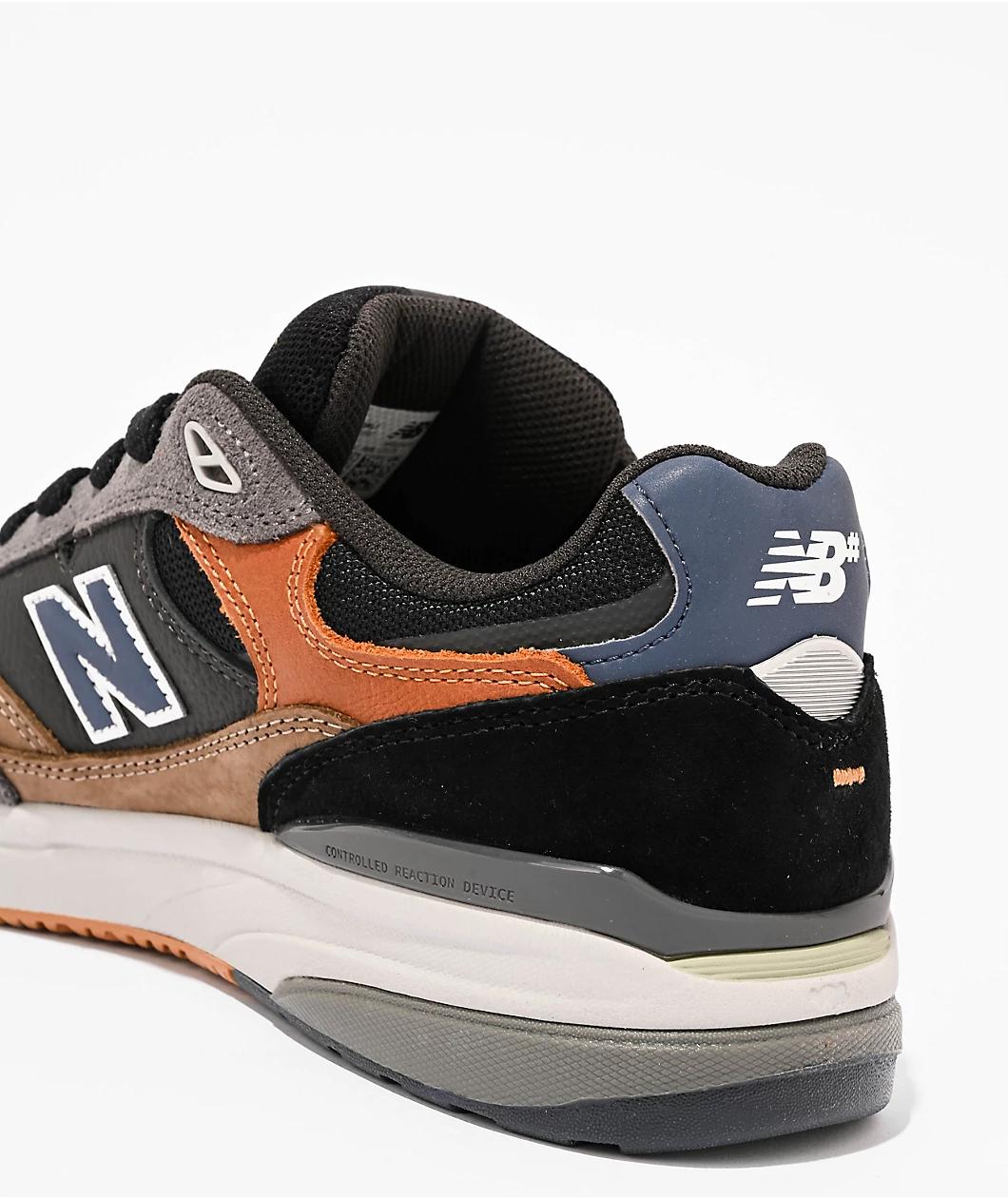 New Balance Numeric 933 Reynolds Tan & Grey Skate Shoes Product Image