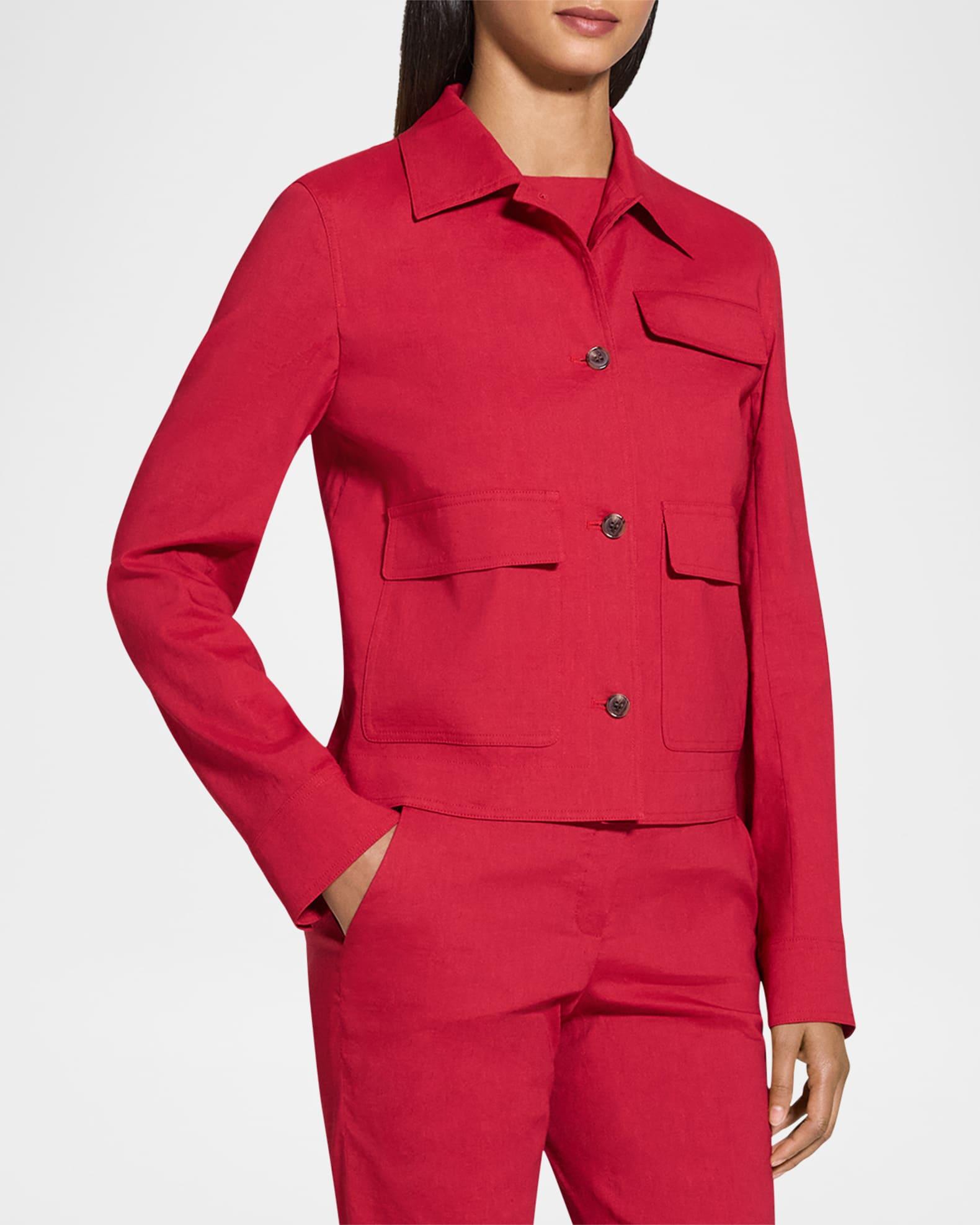 Casual Crunch Linen Jacket Product Image