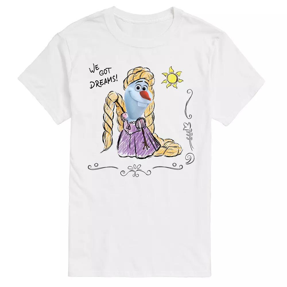 Disney's Frozen Men's Olaf Tangled Graphic Tee,  Product Image