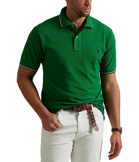 Polo Ralph Lauren Big & Tall Tipped Mesh Short Sleeve Polo Shirt Product Image