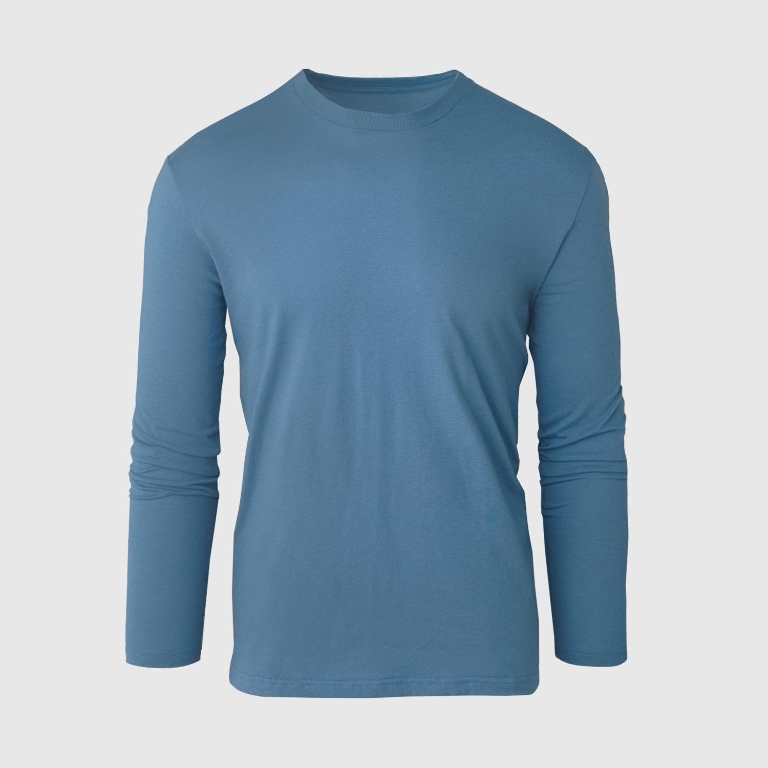 Indigo Classic Long Sleeve Crew Neck Product Image