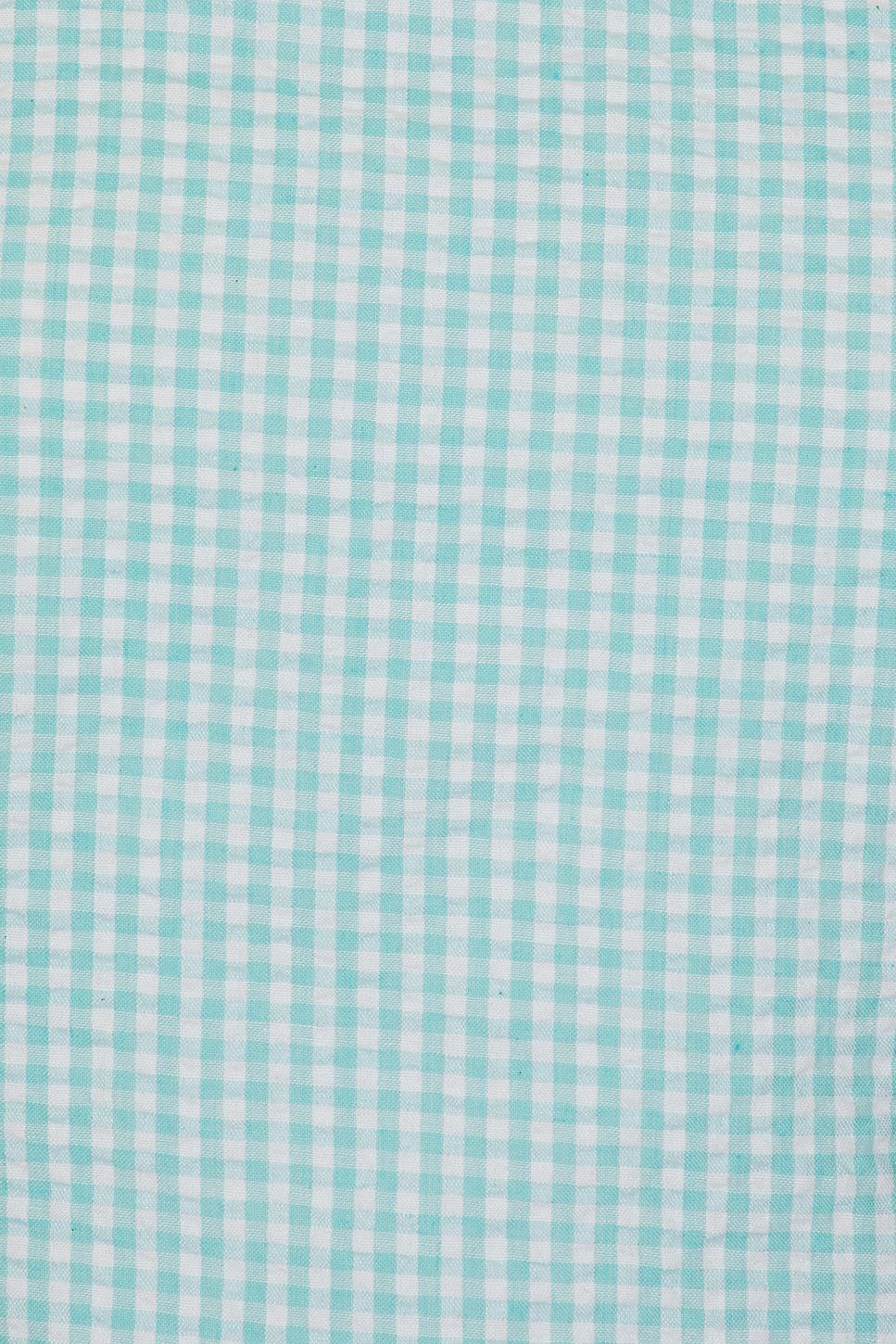 Suree Gingham Romper Line & Dot Product Image