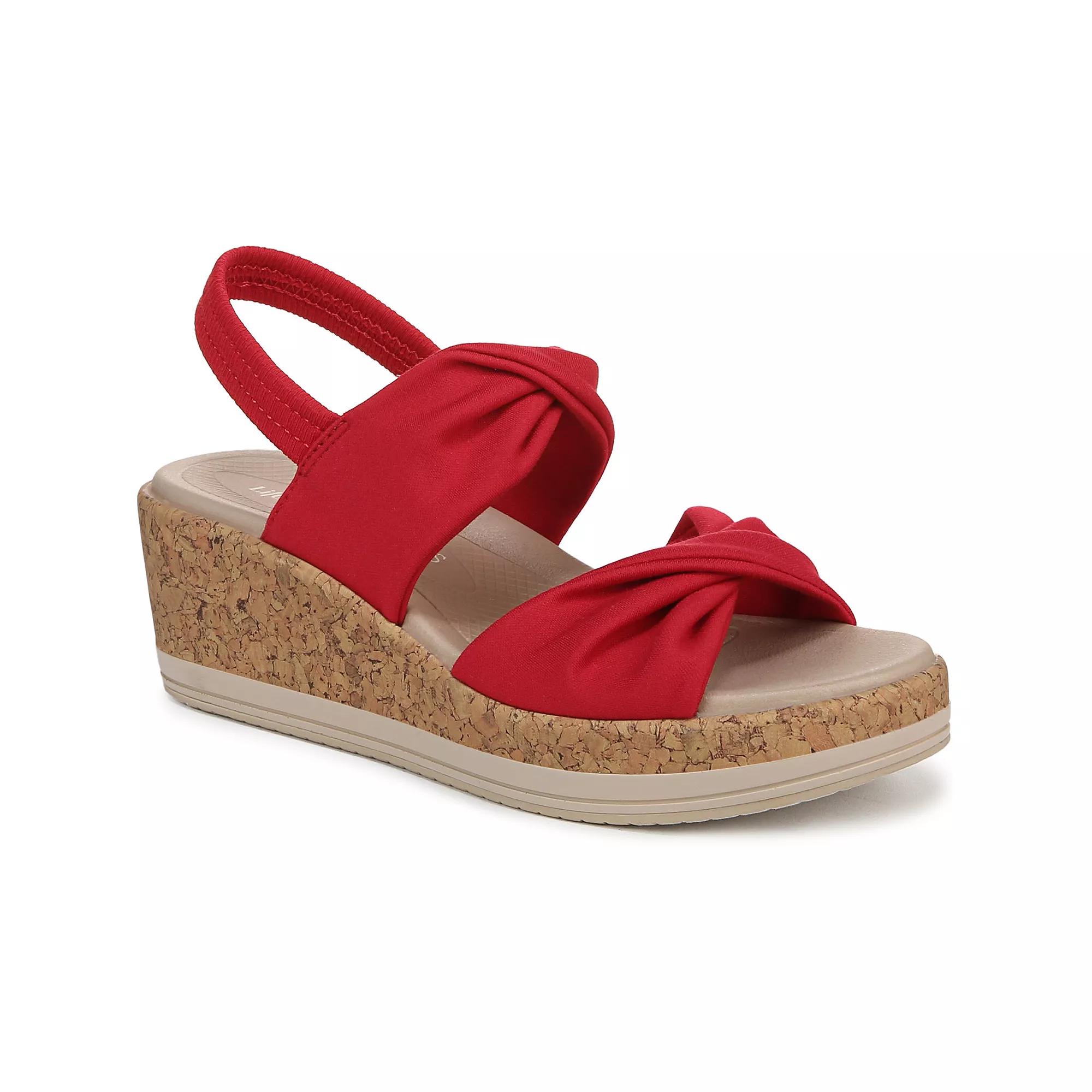 LifeStride Riley Women's Slingback Wedge Sandals,  Product Image