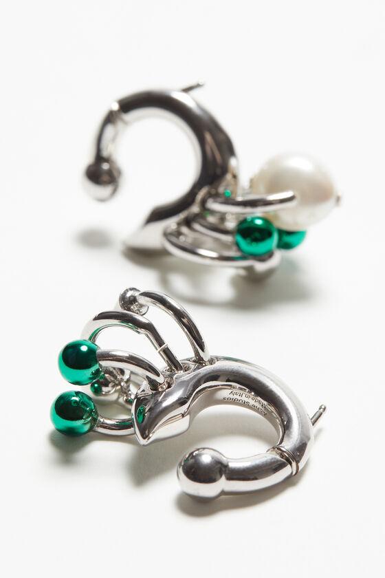 Multi charm earrings Product Image