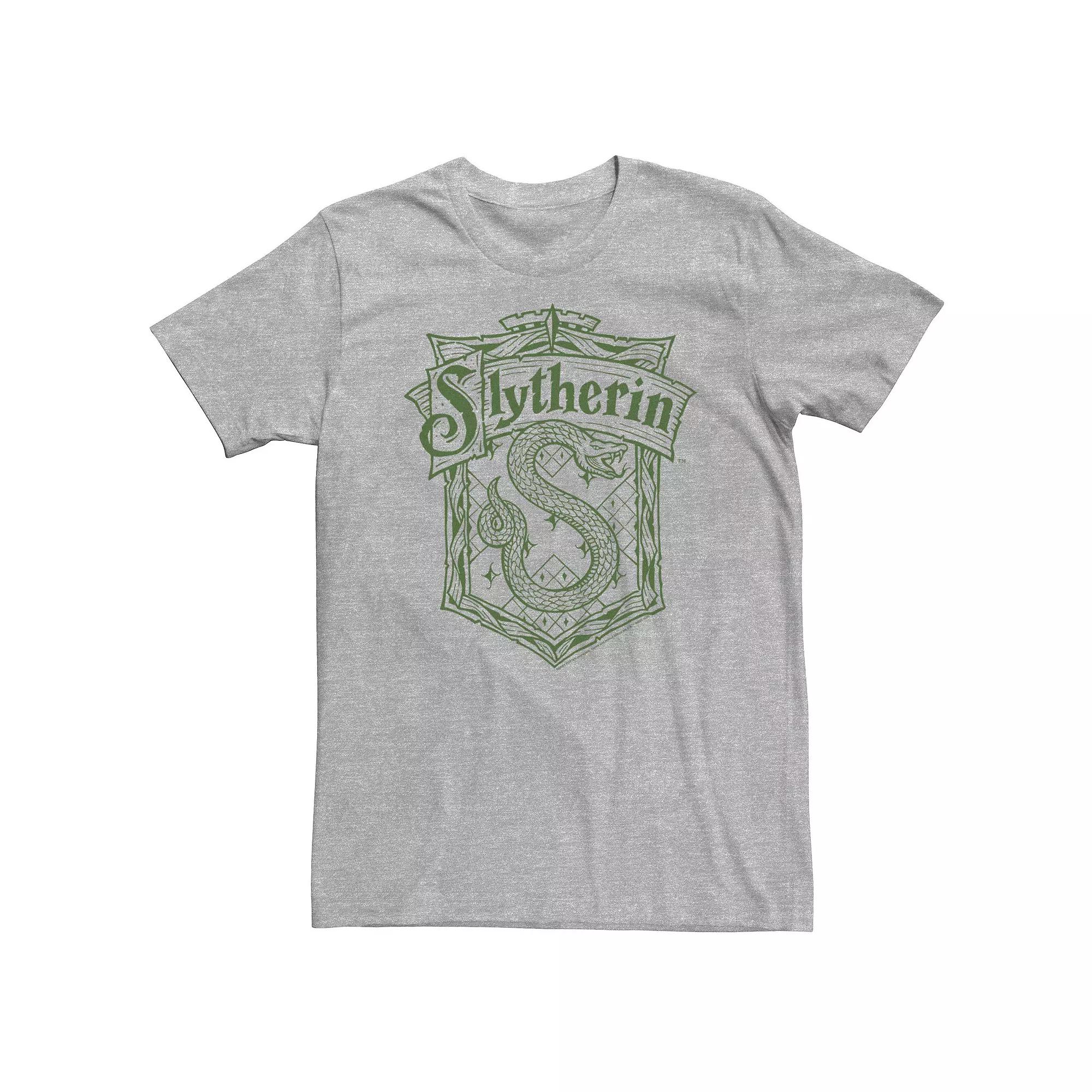Big & Tall Harry Potter Slytherin Detailed Crest Graphic Tee, Men's,  Product Image