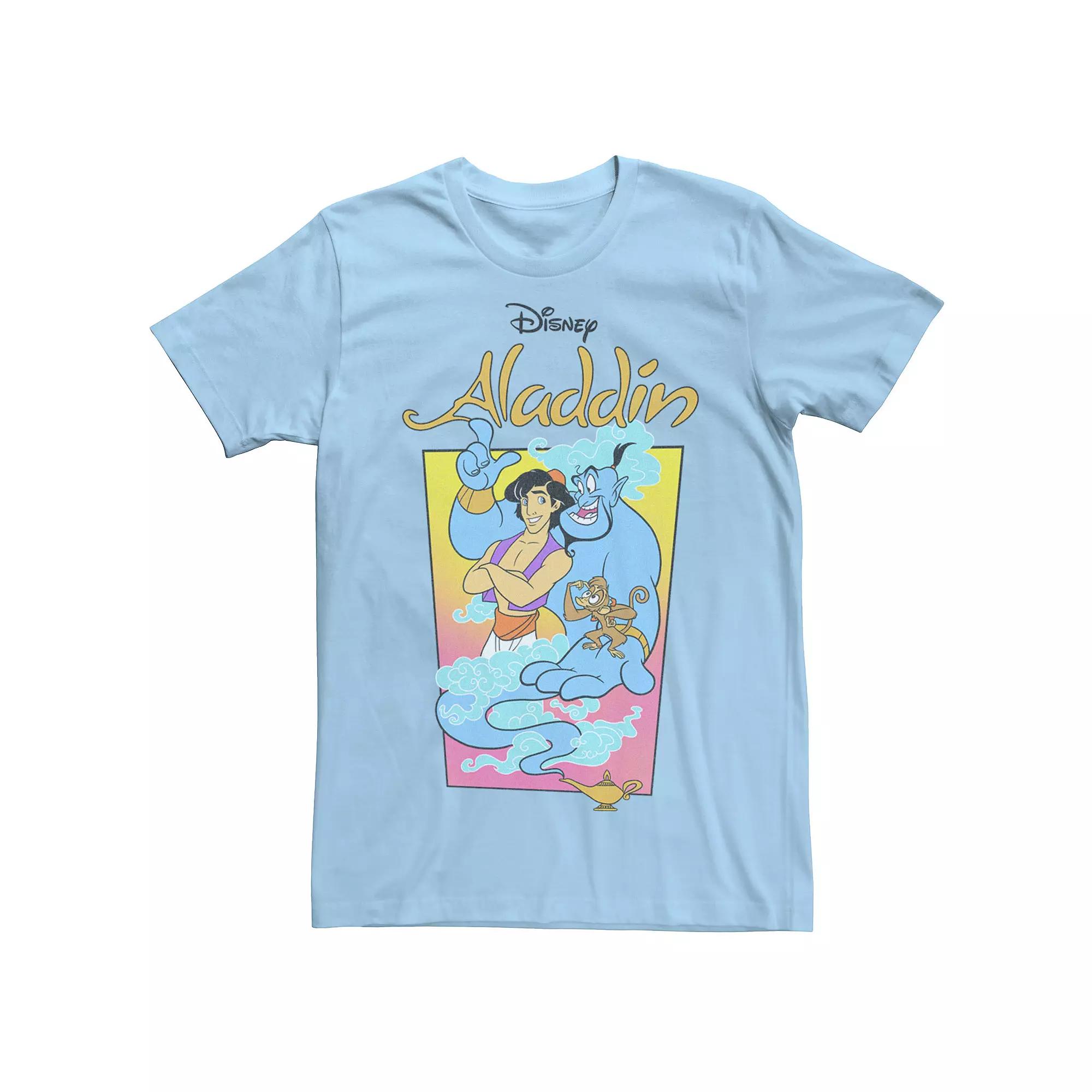 Disney's Aladdin Men's Vintage Poster Tee,  Product Image