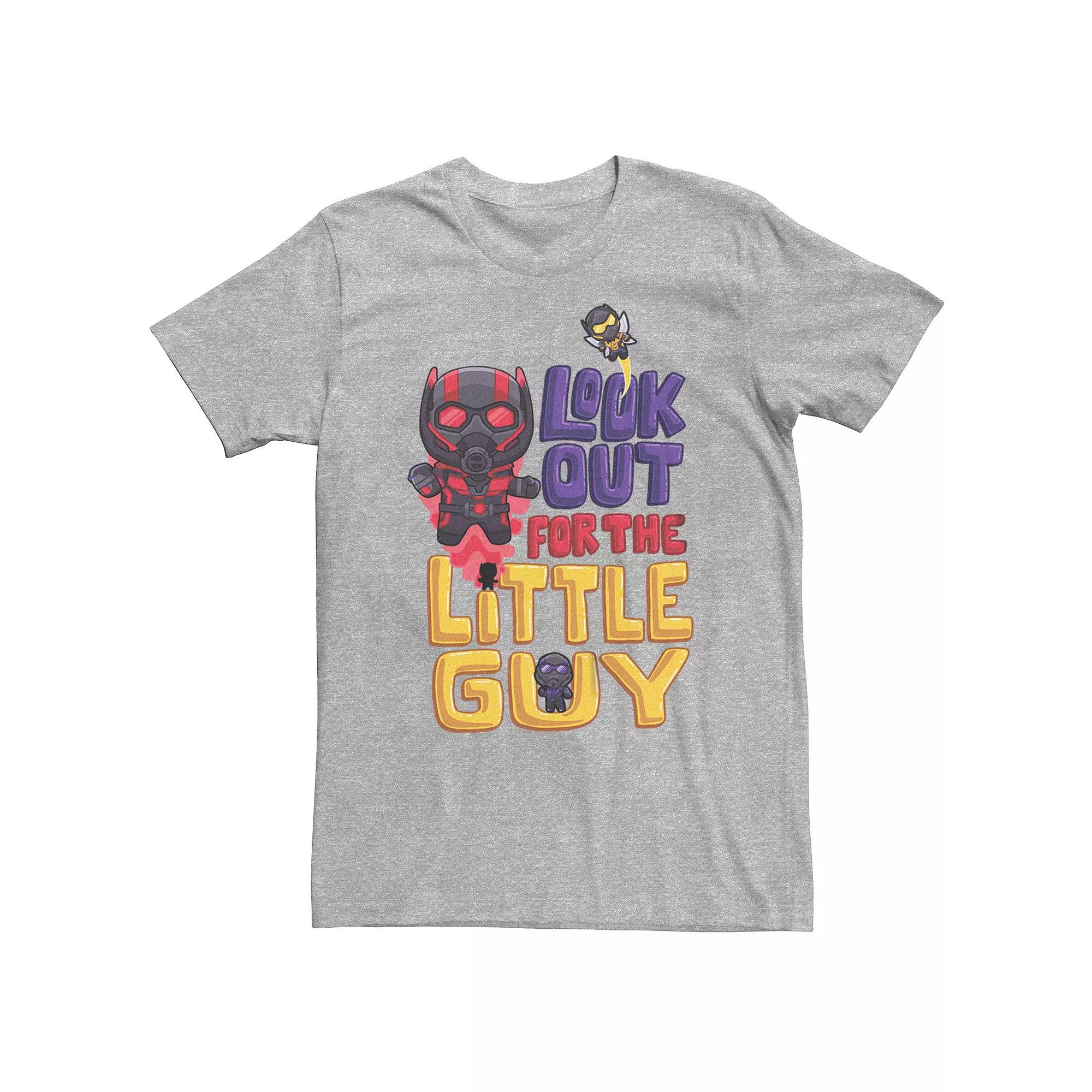 Big & Tall Marvel Ant-Man And The Wasp: Quantumania Look Out Little Guy Tee, Men's,  Product Image