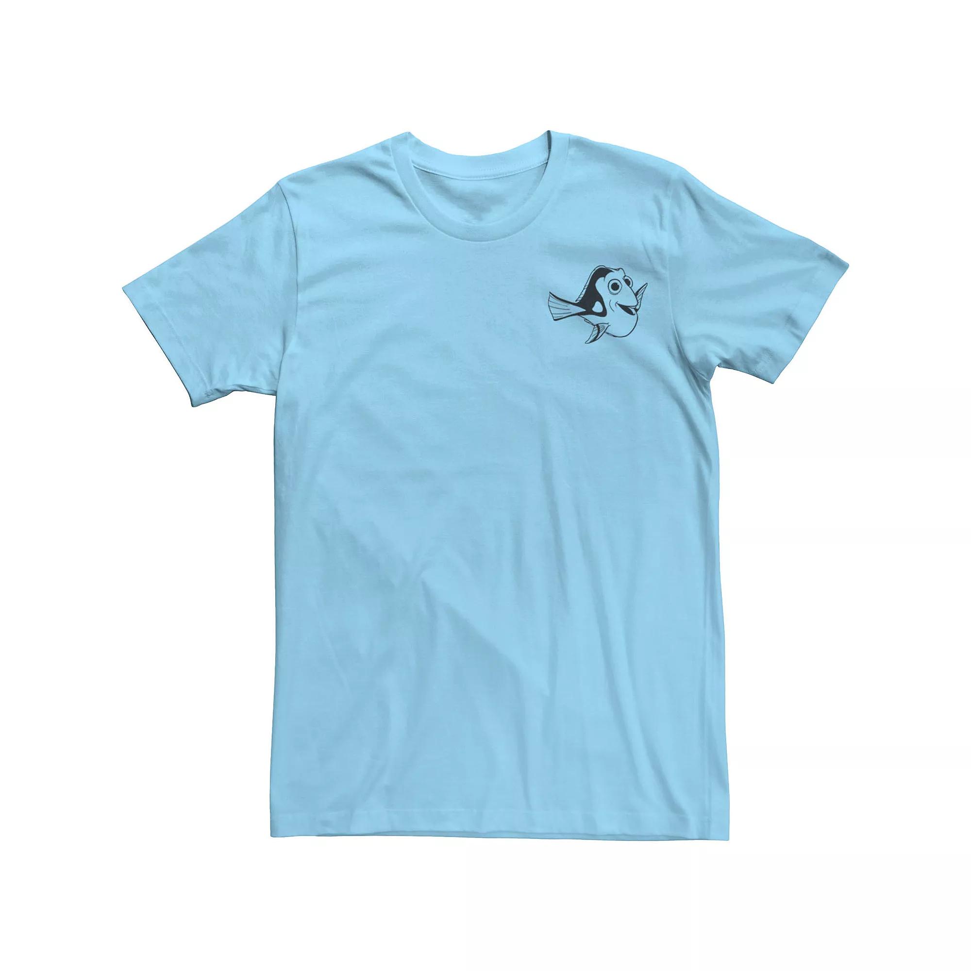 Men's Finding Nemo Vintage Line Dory Pocket Hit Tee,  Product Image