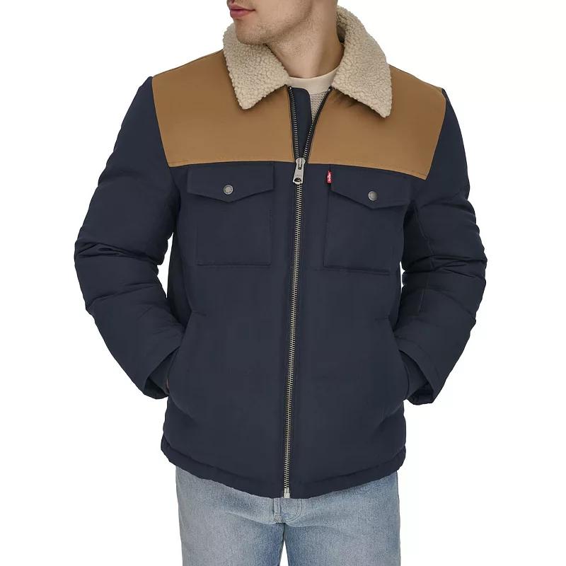 Mens Levis Aviator Puffer Jacket Product Image