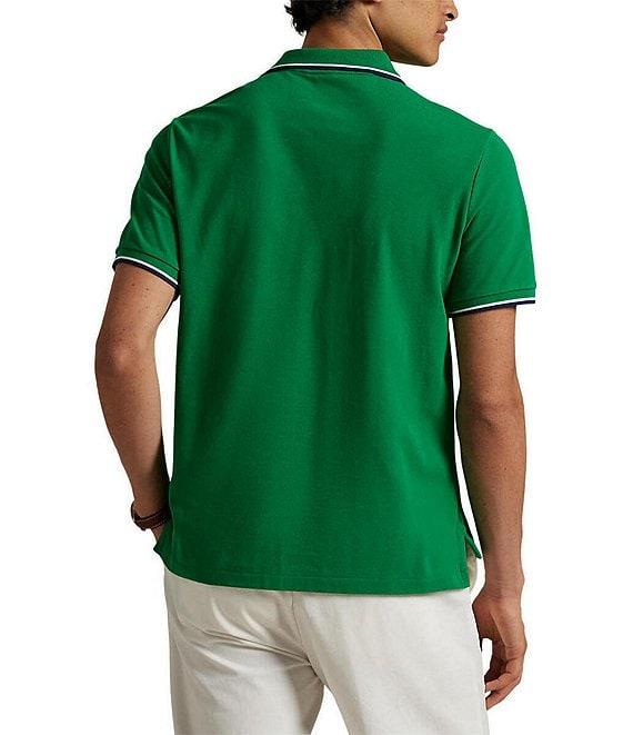 Polo Ralph Lauren Classic Fit Tipped Mesh Short Sleeve Polo Shirt Product Image