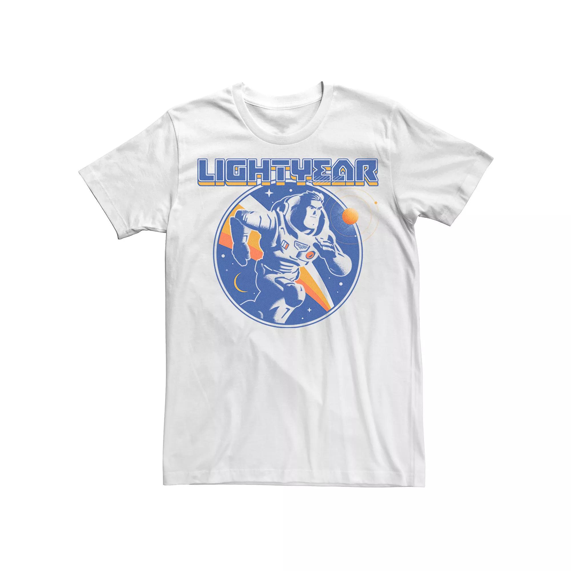 Disney / Pixar's Lightyear Men's Running At Space And Stars Tee,  Product Image