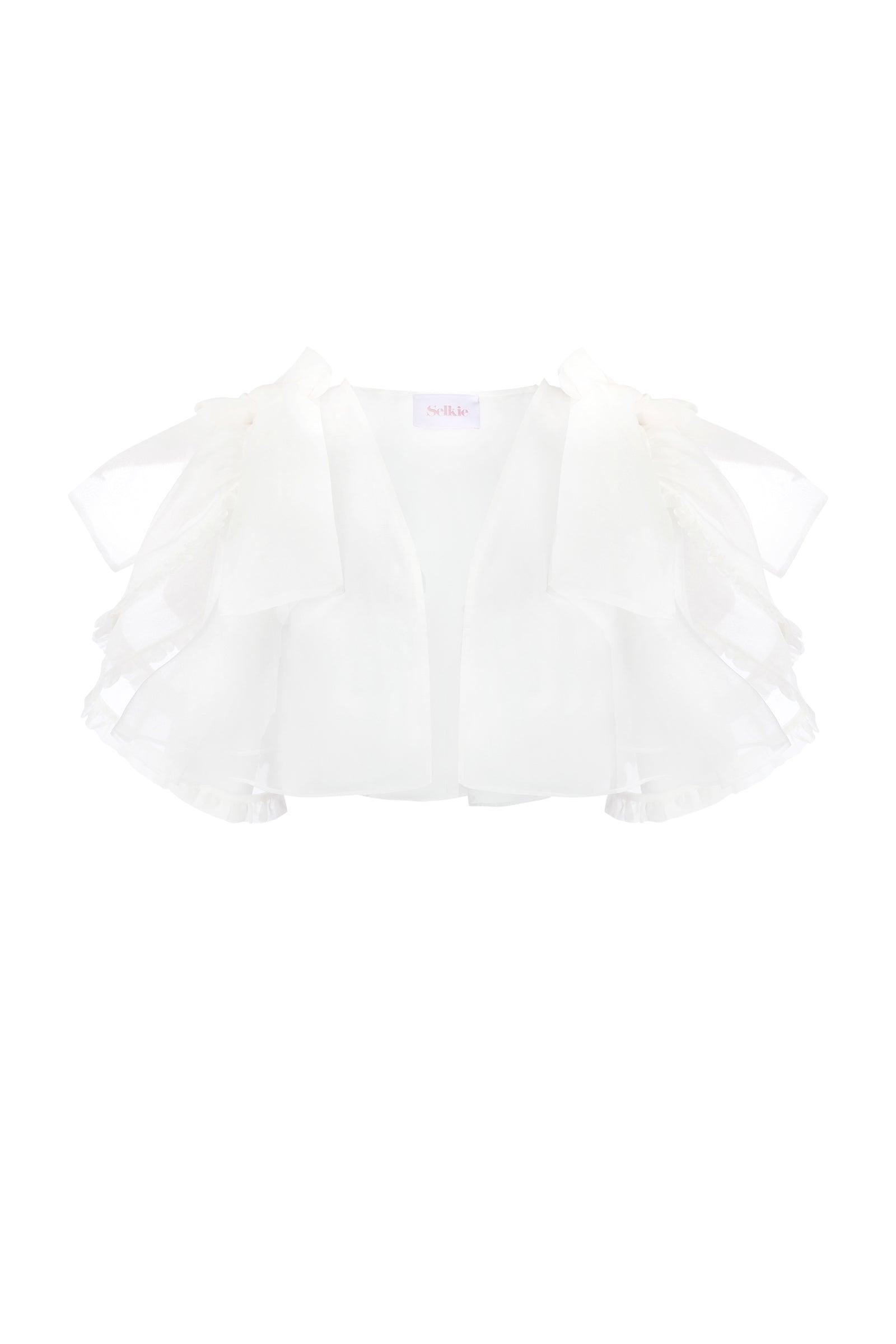 The Ivory Dreamgirl Capelet Product Image