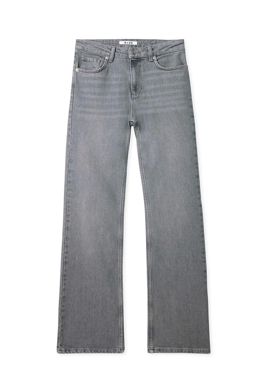 High Waist Flared Denim Product Image