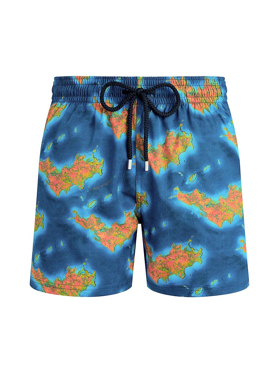 Mens St Barth Printed Swim Shorts Product Image