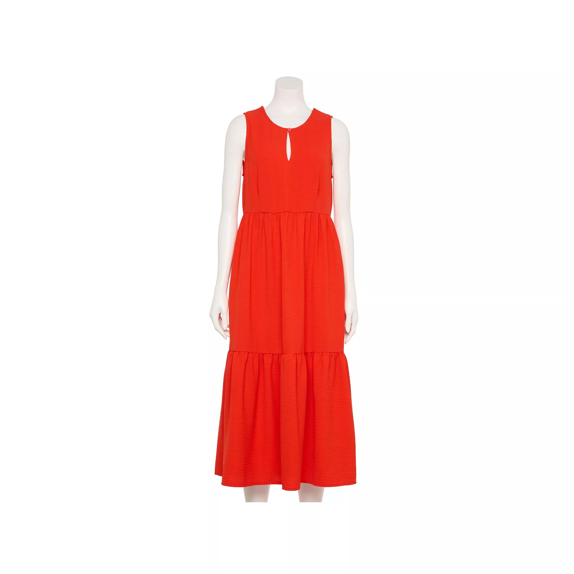 Women's Nine West Adaptive Tiered Maxi Dress,  Product Image