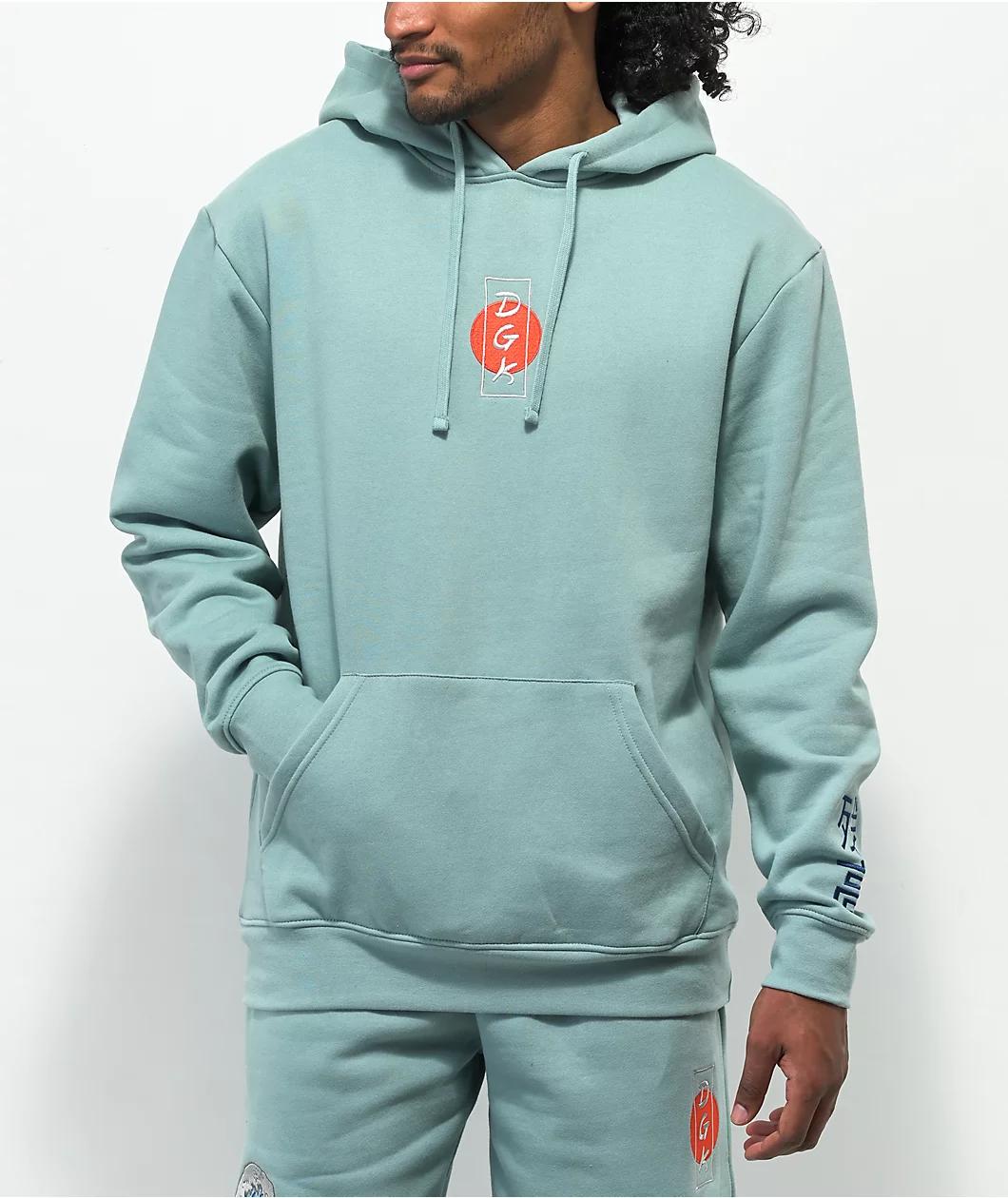 DGK Breaker Seafoam Green Hoodie Product Image