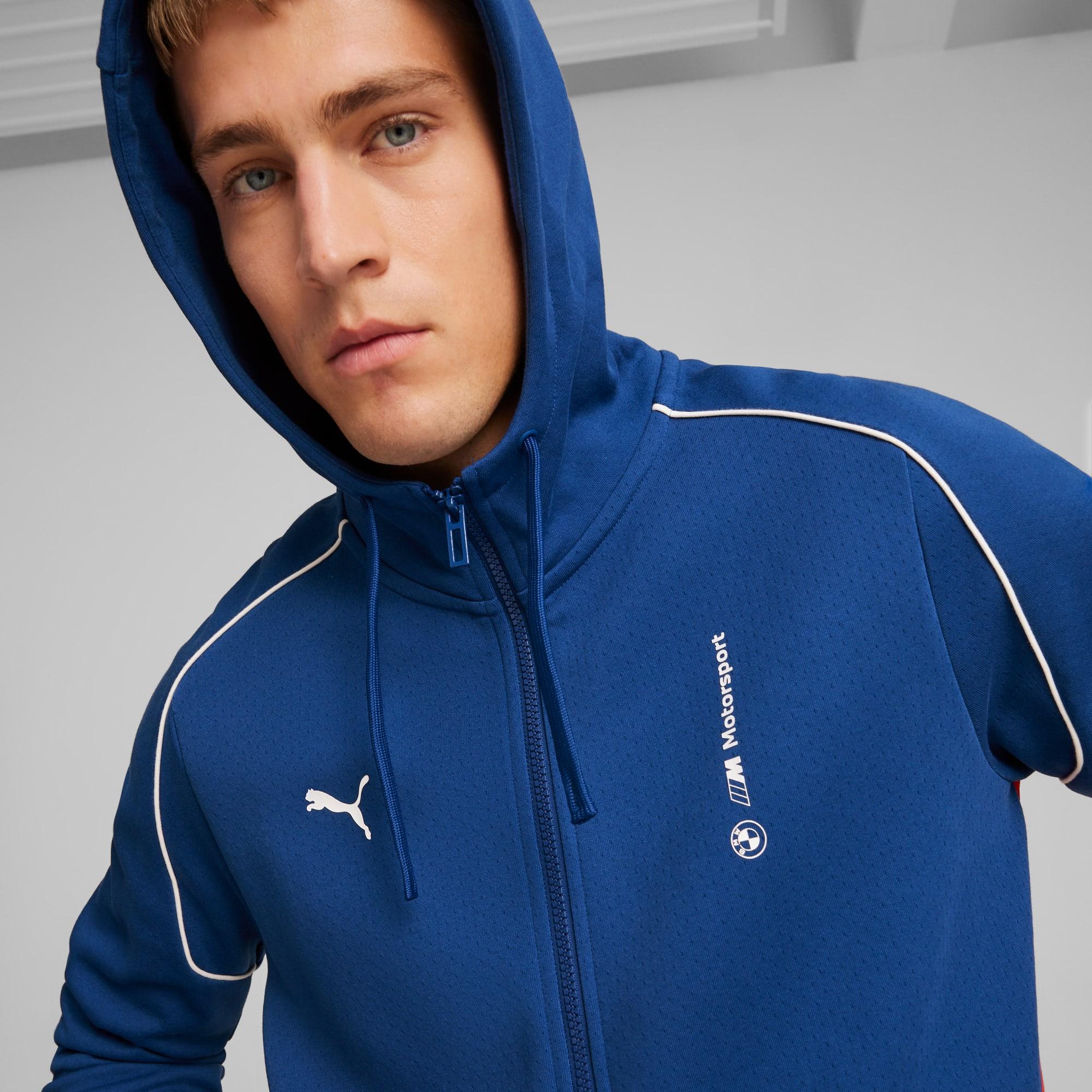 BMW M Motorsport Men's Hooded Motorsport Sweat Jacket Product Image