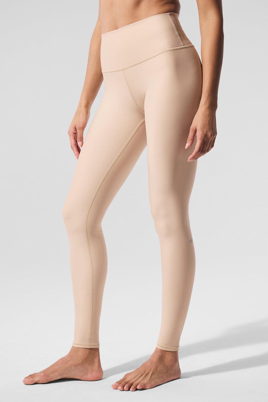 High-Waist Airlift Legging - Macadamia Product Image