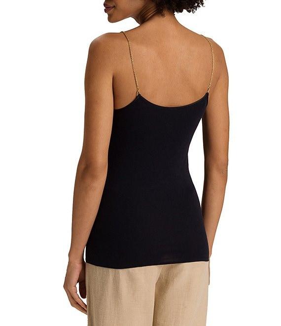 Hanro Spaghetti Chain Strap V-Neck Camisole Product Image