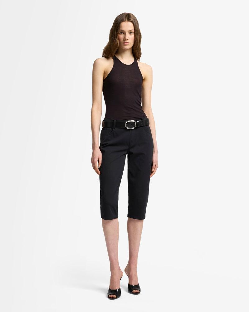 Luxe Performance Knit Capri Trouser Product Image