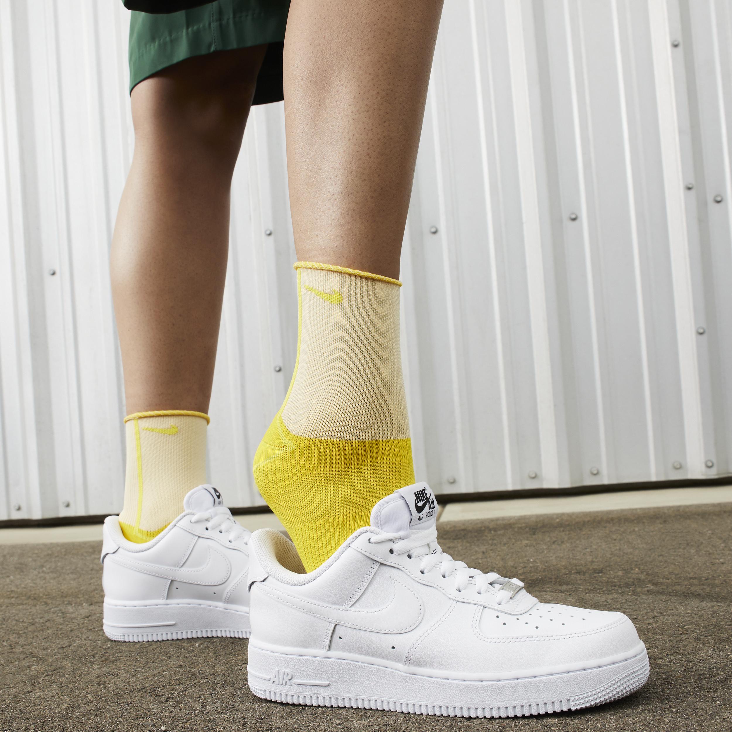 Nike Womens Nike Air Force 1 07 Flyease - Womens Shoes White/White/White Product Image