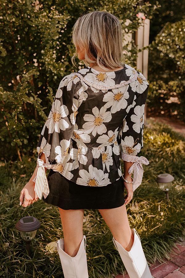 Posh Lifestyle Floral Top Product Image