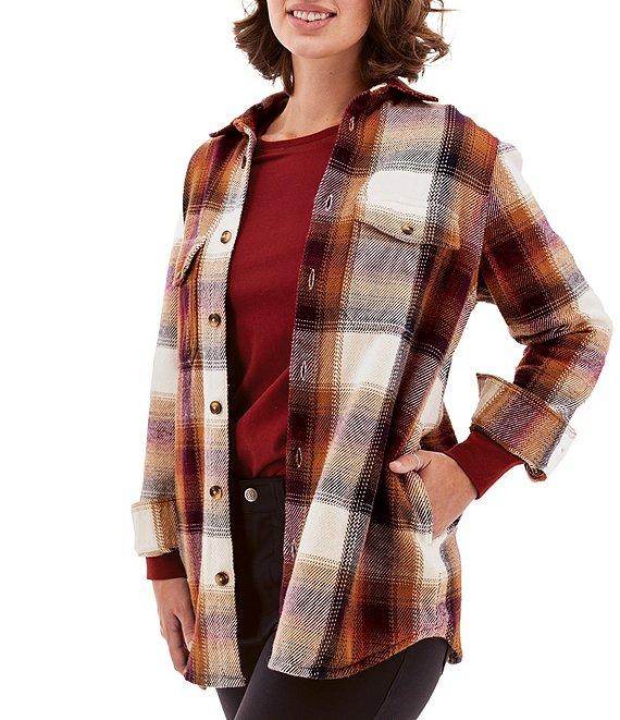 Aventura Overton Big Collared Long Sleeve Blanket Shirt Product Image