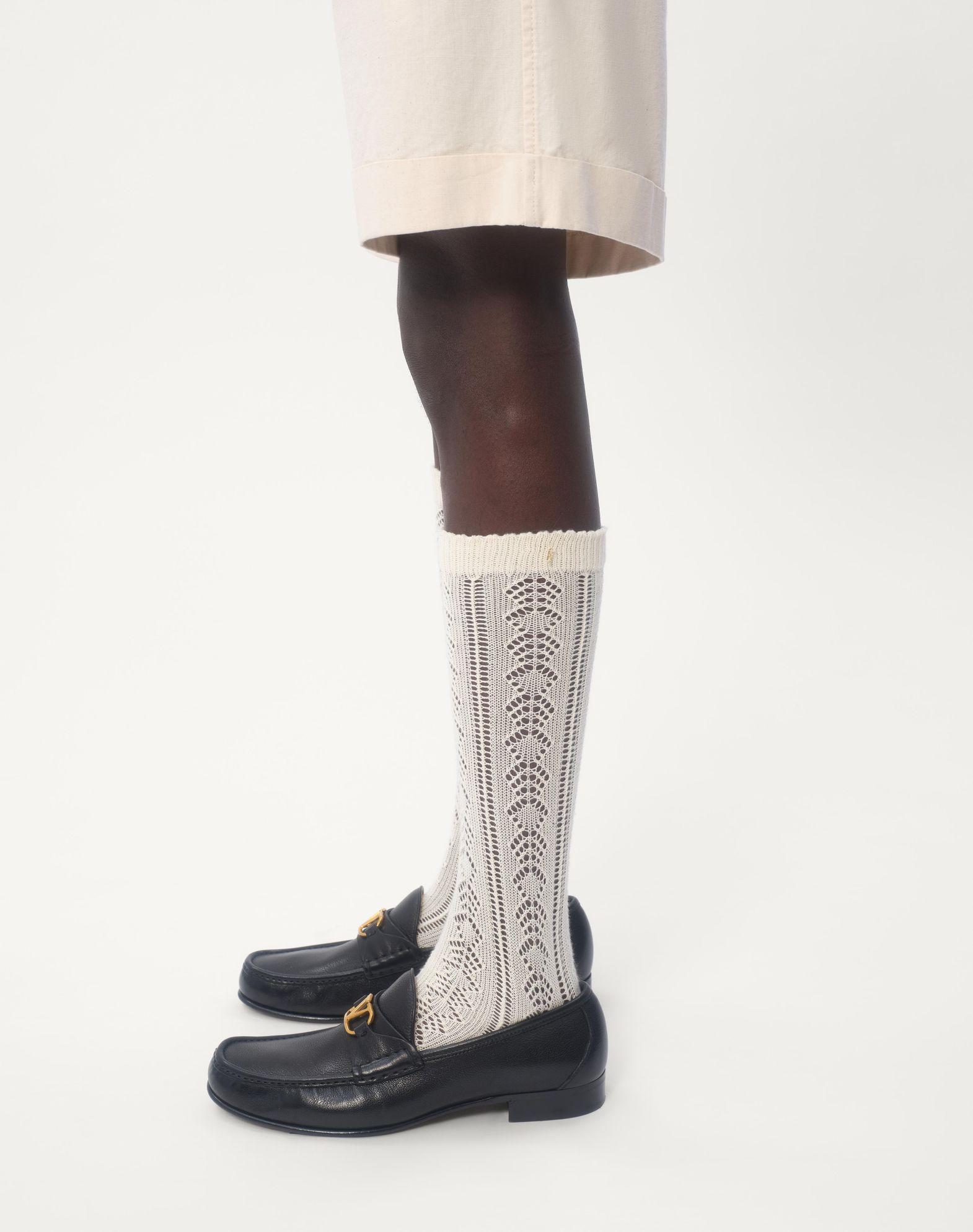 Cuffed Denim Bermuda Shorts Product Image