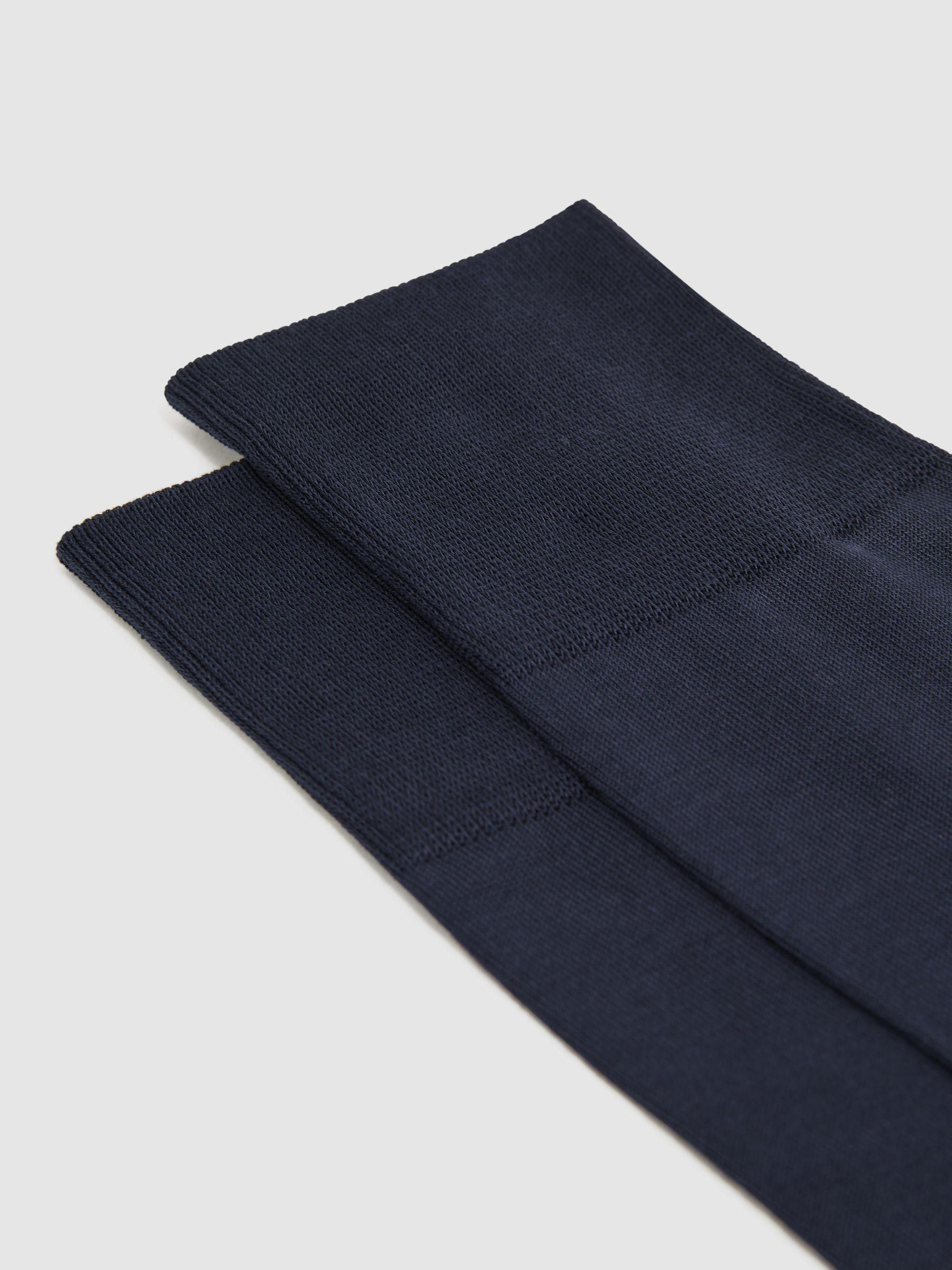 Falke Crew Socks in Dark Blue Product Image