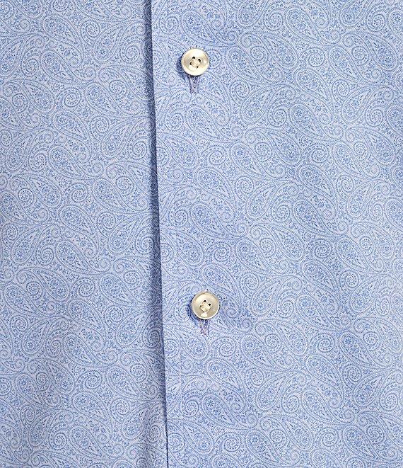 Daniel Cremieux Signature Label Paisley Print Luxe Stretch Long Sleeve Woven Shirt Product Image