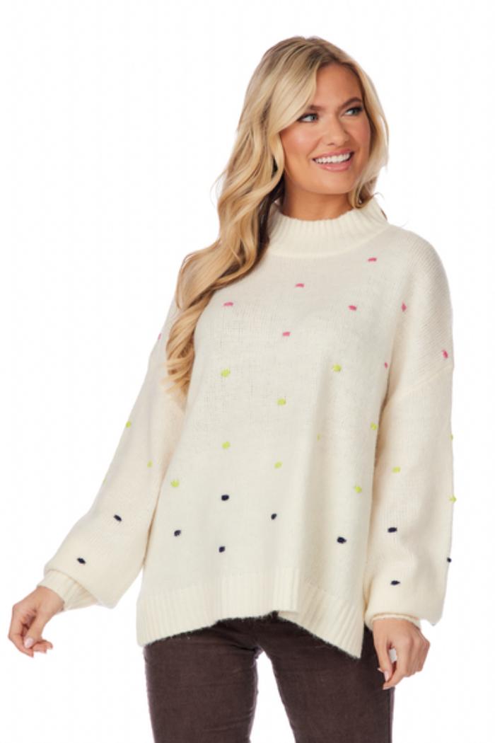 Novie Pom Sweater Product Image