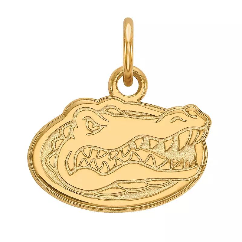 LogoArt 14K Gold Plated Florida Gators Extra Small Pendant, Women's Product Image