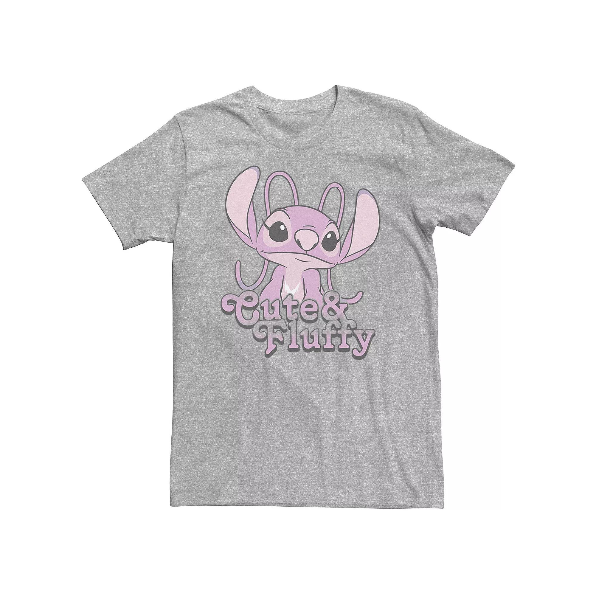 Big & Tall Disney Lilo & Stitch Valentine's Day Angel Cute & Fluffy Tee, Men's,  Product Image