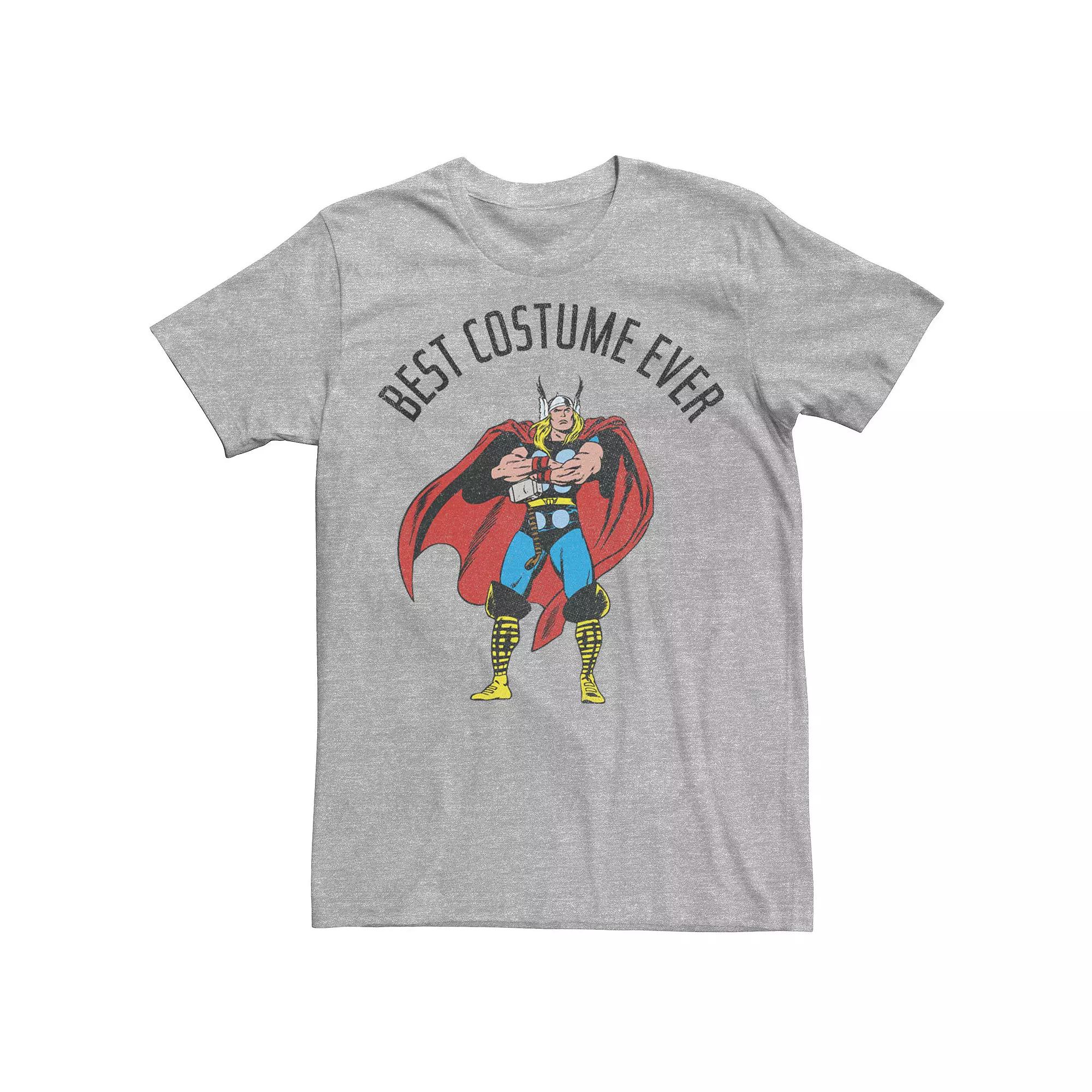 Men's Marvel Thor Best Costume Ever Portrait Tee,  Product Image