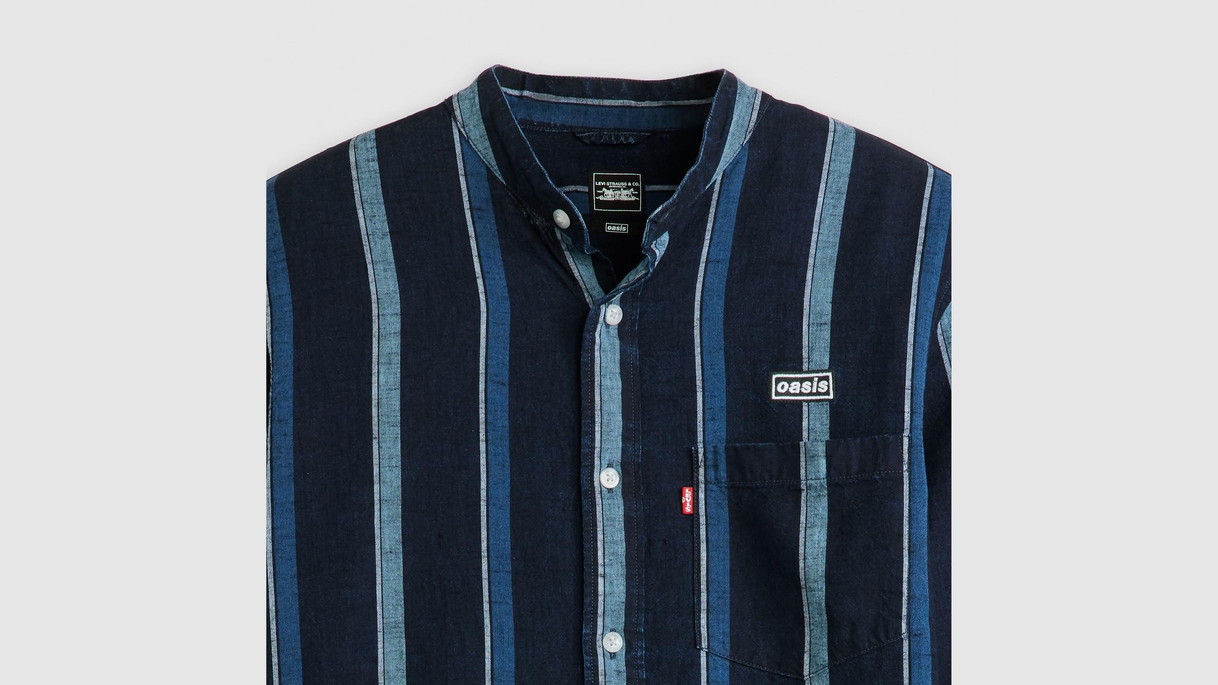 Oasis Banded Collar Shirt Product Image