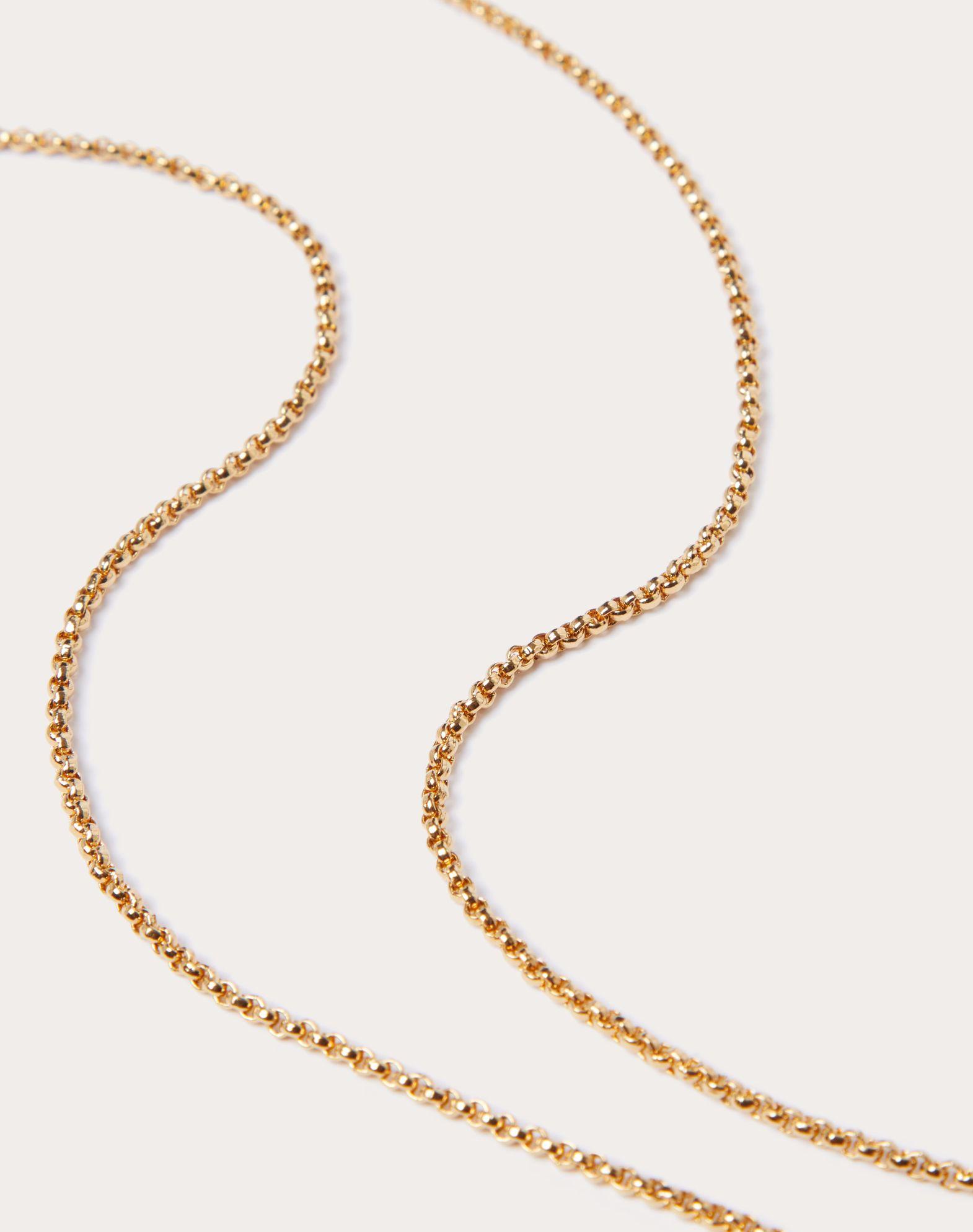 VLOGO SIGNATURE METAL NECKLACE Product Image