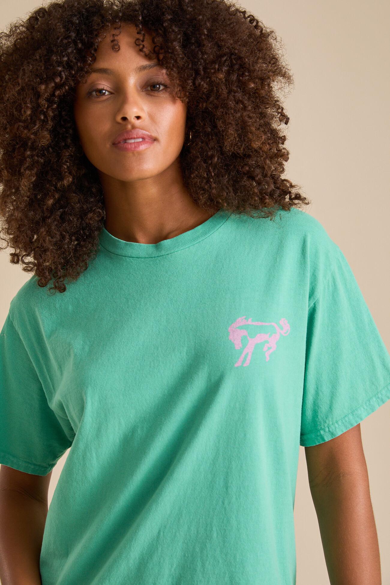 Bronco Oversized Graphic Tee Product Image