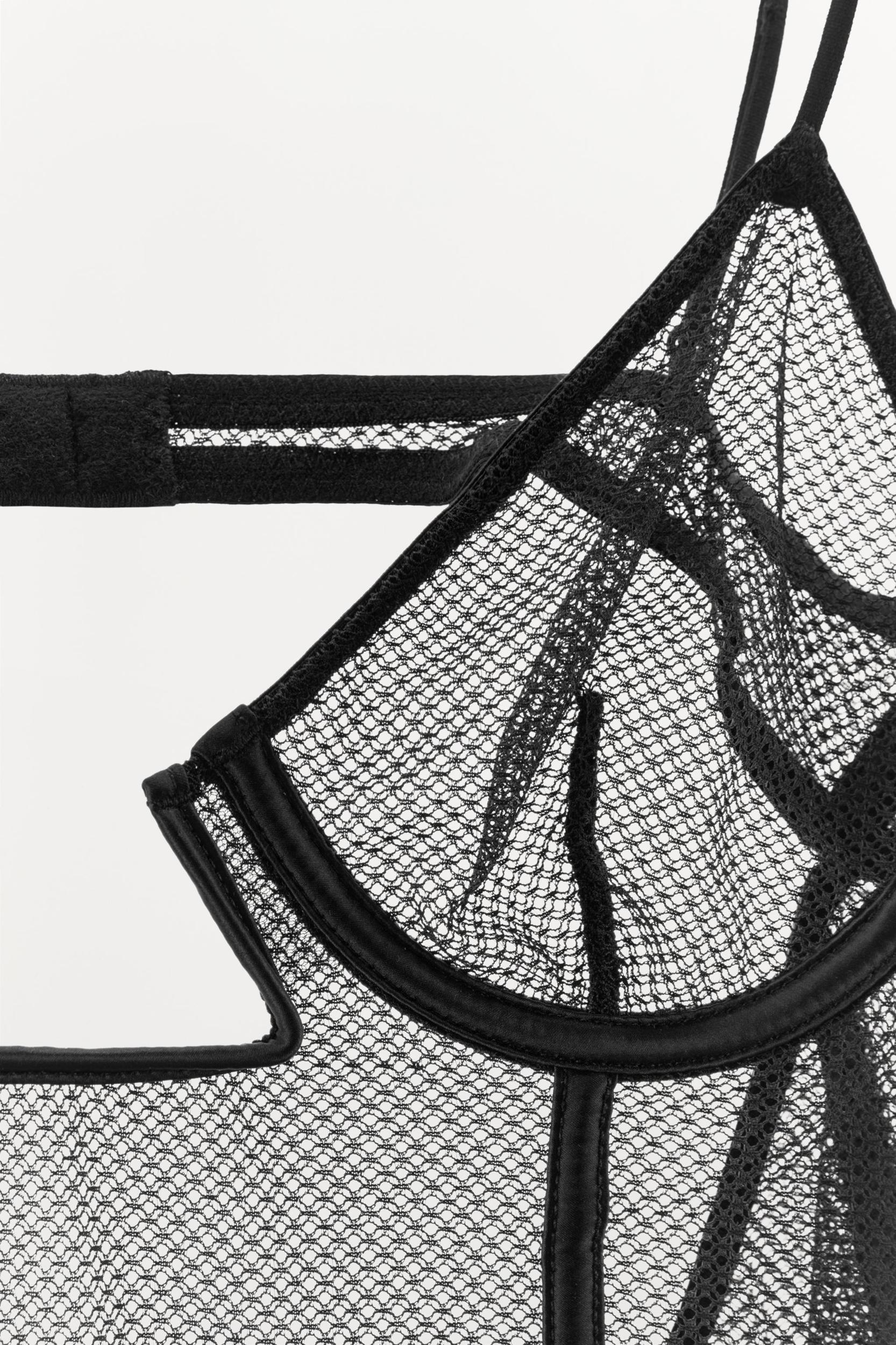 MESH UNDERWIRE BODYSUIT Product Image