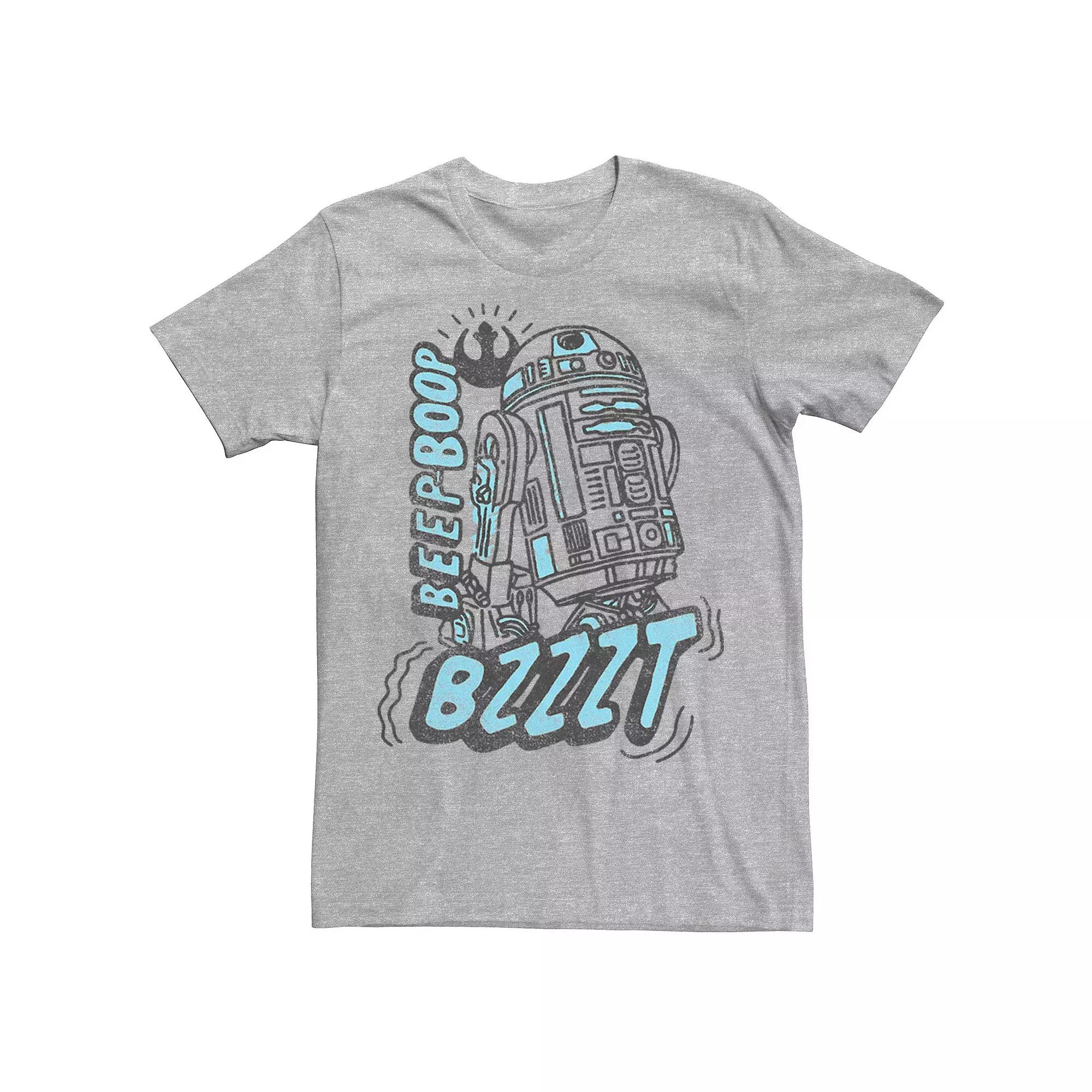 Men's Star Wars R2D2 Doodle Sounds Tee,  Product Image
