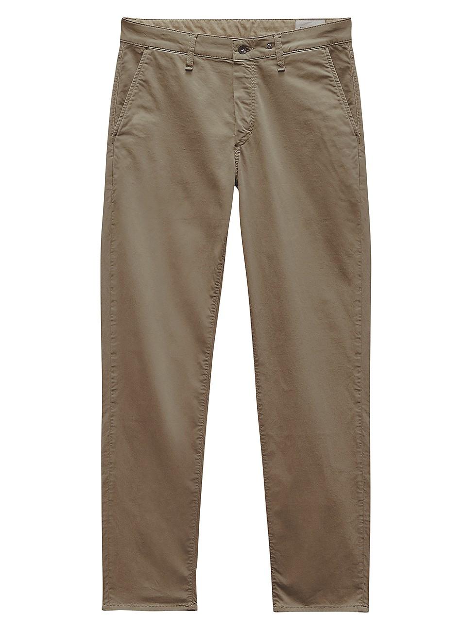 Mens Stretch-Cotton Straight-Leg Chino Pants Product Image