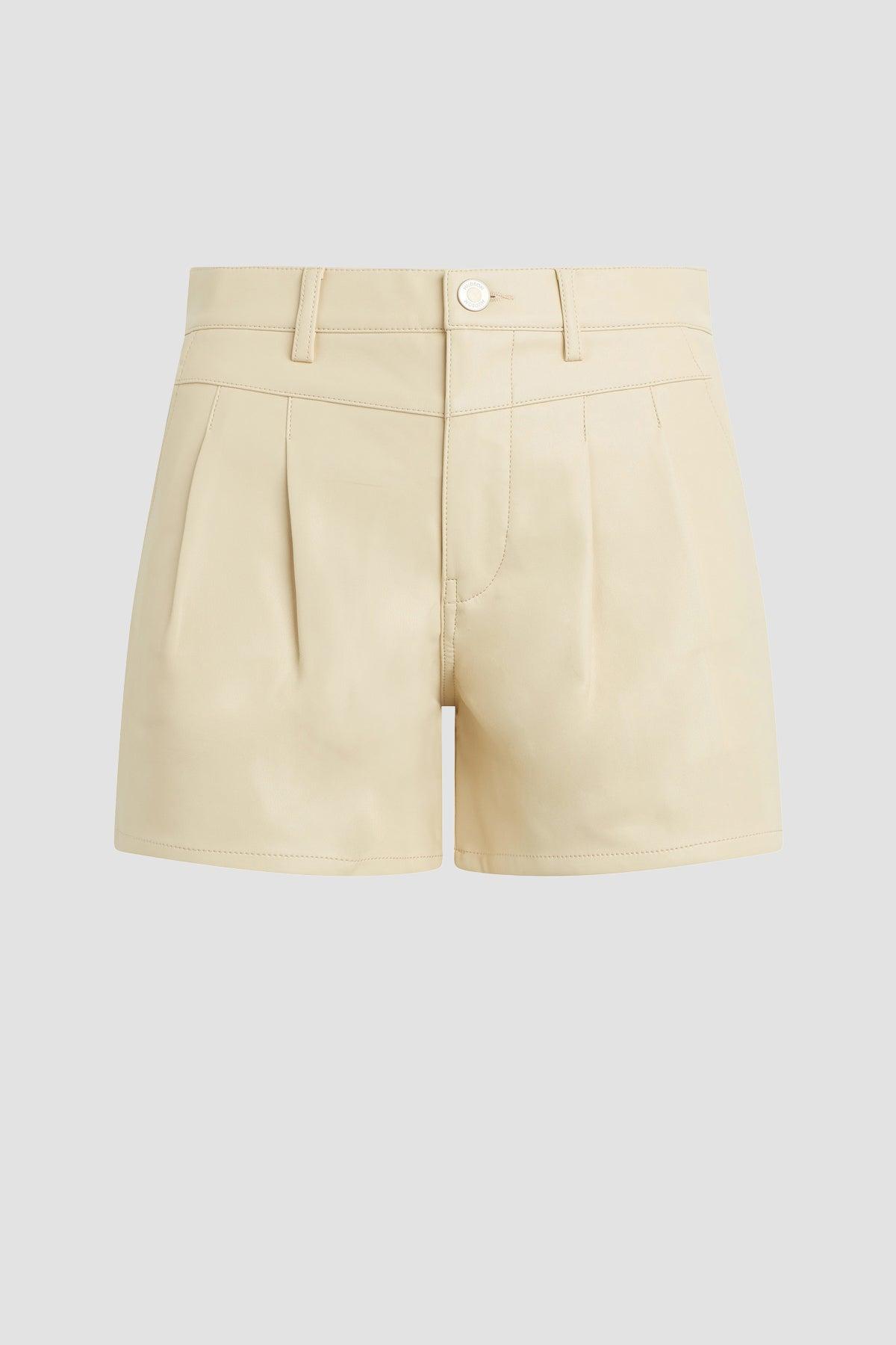 Front Yoke Pleated Short Female Product Image