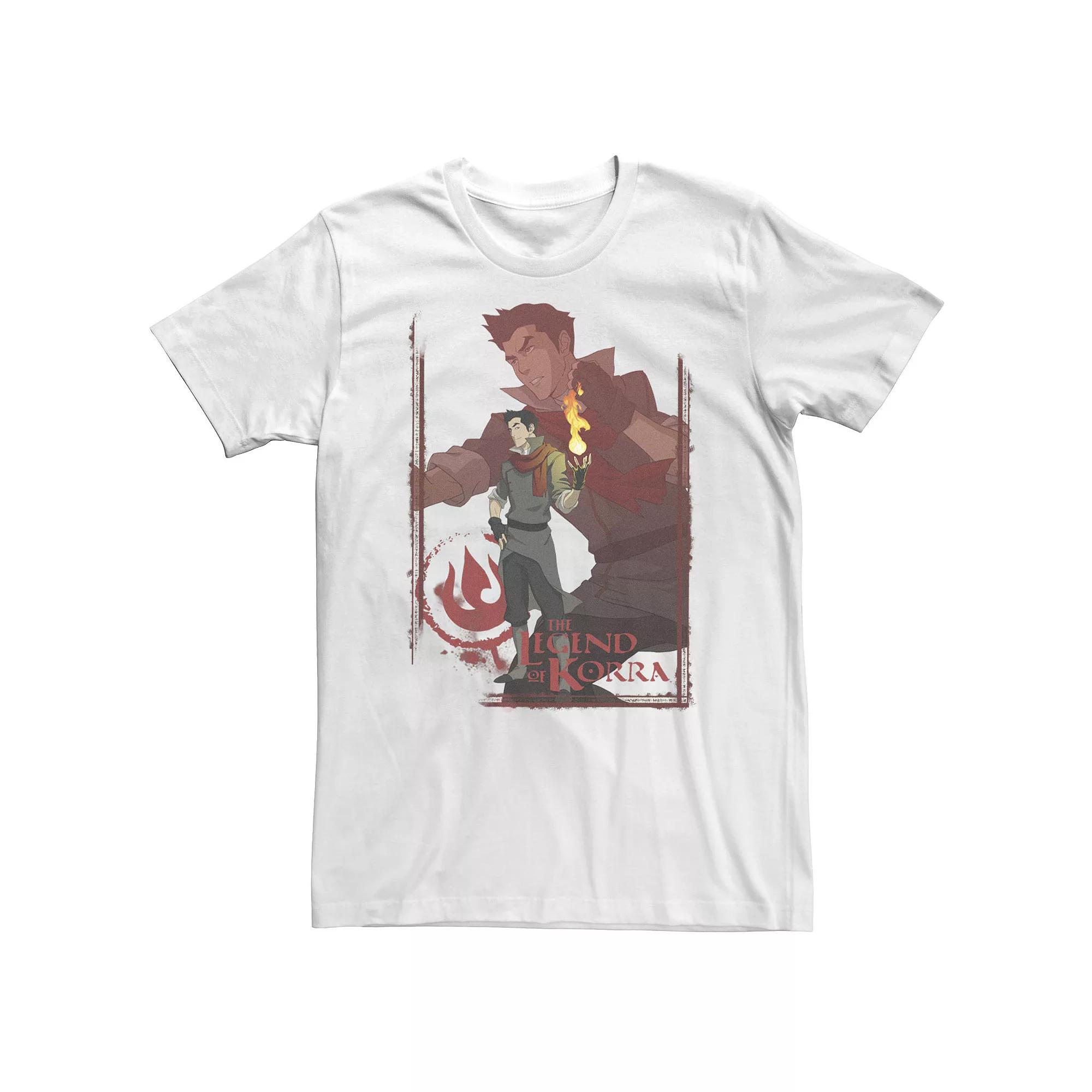 Big & Tall The Legend Of Korrra Mako Portrait Collage Tee, Men's,  Product Image