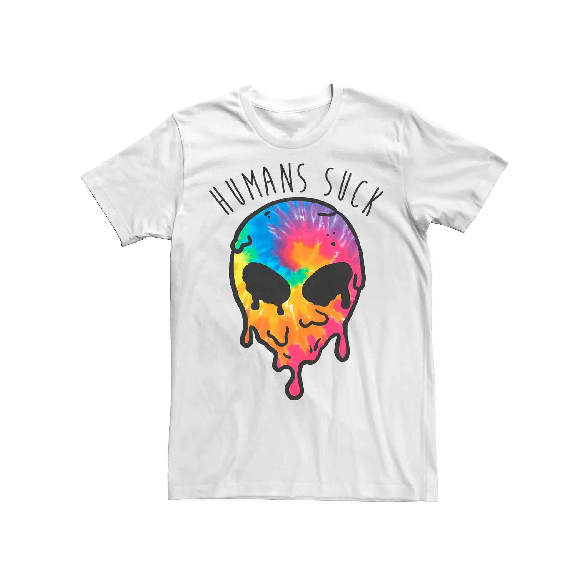 Men's Alien Tie-Dyed Tee,  Product Image