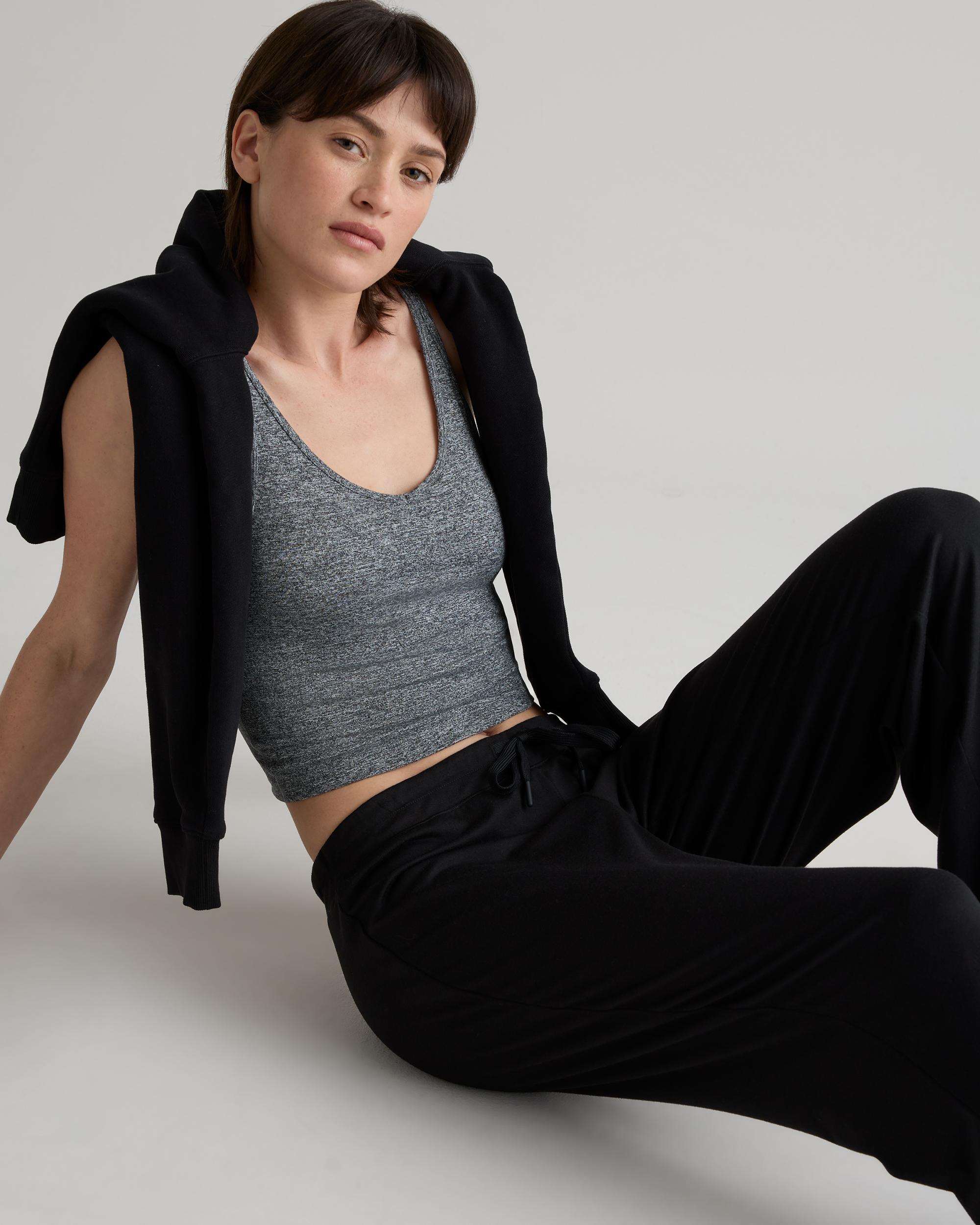 Quince | Women's Flowknit Wide Leg Pants Recycled Polyester Product Image