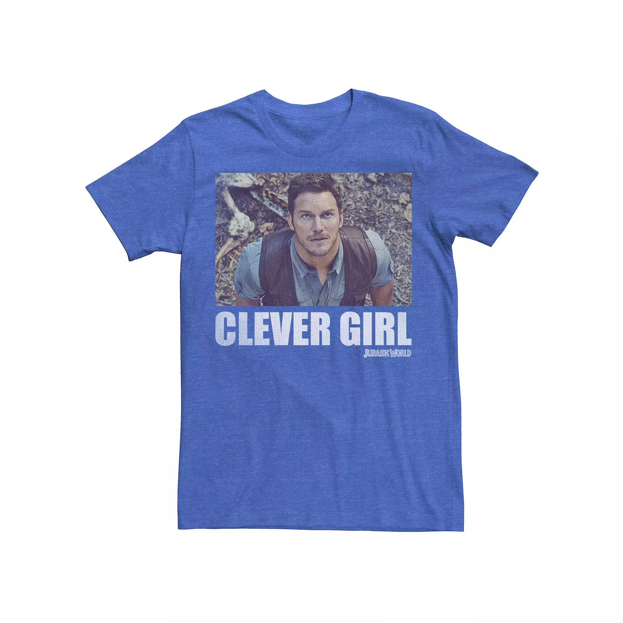 Men's Jurassic World Clever Girl Owen Movie Still Graphic Tee,  Product Image