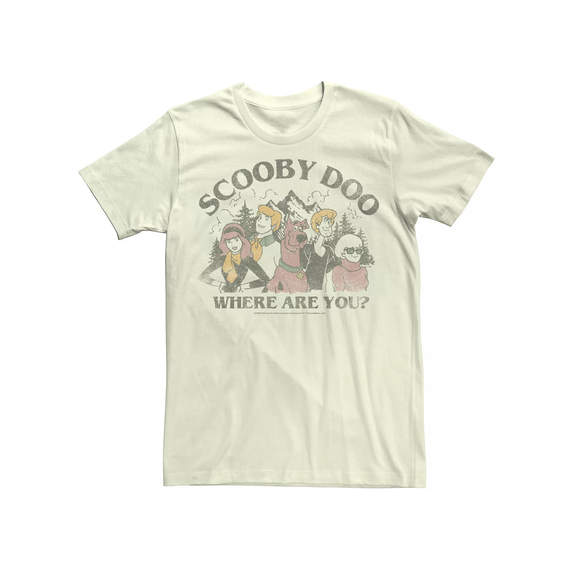 Men's Scooby Doo Gang Scenic Draw Tee,  Product Image