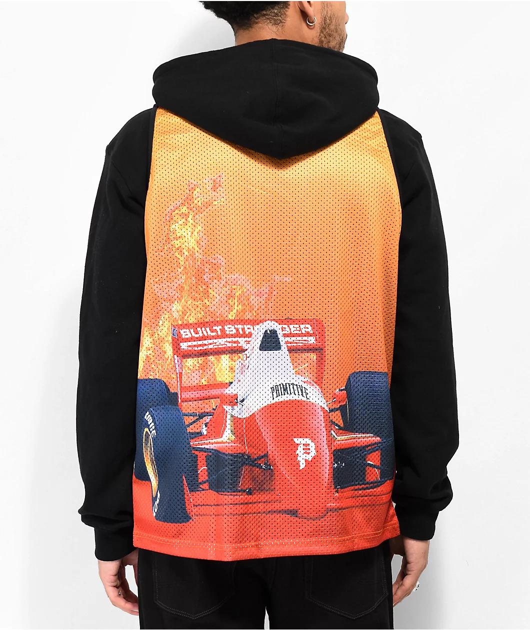 Primitive Speed Orange Mesh Tank Top Product Image