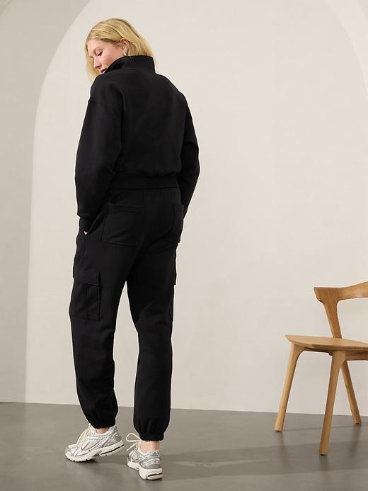 Forever Fleece 1/2 Zip High Hip Sweatshirt Product Image