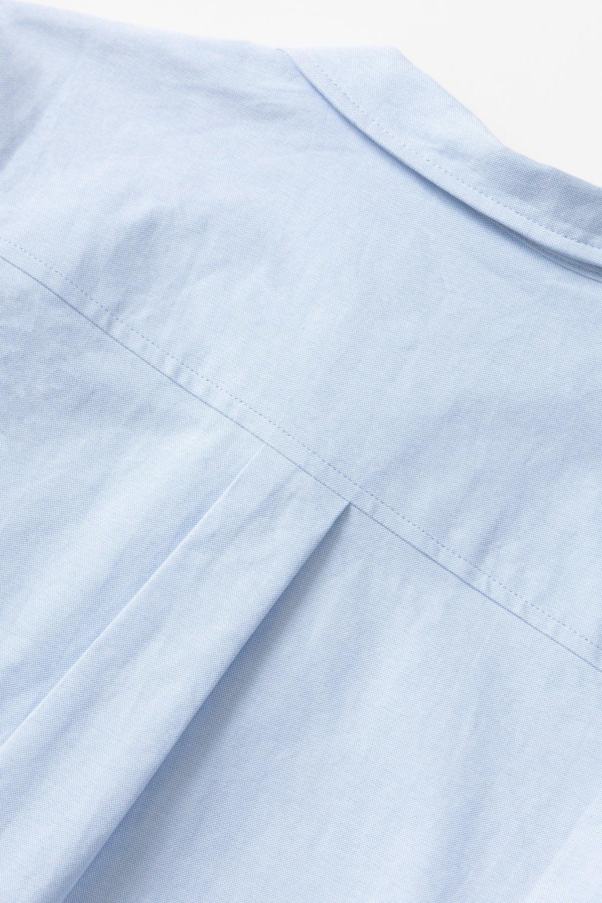 Blacksmith - 'Boxford' Short Sleeve Utility Shirt - Blue Product Image